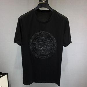 関税送料込 大人気 VERSACE ロゴ入りコットンジャージ...