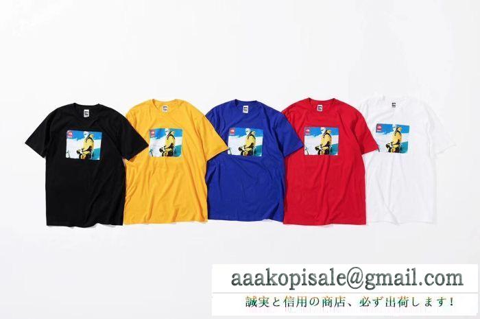 半袖Tシャツ 多色可選 2019人気がますます人気 これからの季節、大活躍 シュプリーム supreme