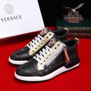 ヴェルサーチ コピーVERSACE新作入荷定番疲れにくい構造通気性防臭性ランニングシューズコンフォートスニーカー