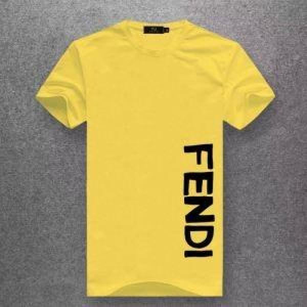 限定セールセール組み合わせやすい綿100％素材ｔシャツ半袖７色展開定番のアイテムFENDIフェンディ スーパー コピー
