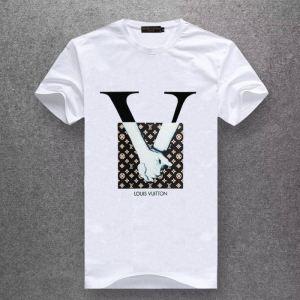 多色可選 抜け感や着心地重視 ルイ ヴィトン 春夏2019年の最新アイテム LOUIS VUITTON Tシャツ/ティーシャツ_ルイ ヴィトン LOUIS VUITTON_ブランド コピー 激安(日本最大級)