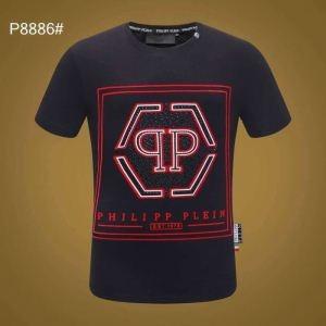 トップスからチラ見える安心 Tシャツ/ティーシャツ 春夏新作も続々登場! フィリッププレイン PHILIPP PLEIN 2色可選_フィリッププレイン PHILIPP PLEIN_ブランド コピー 激安(日本最大級)