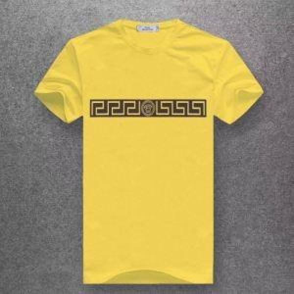 ヴェルサーチVERSACE トップスからチラ見える安心 Tシャツ/ティーシャツ大変大人気2019 多色可選 夏に絶対使える限定的_ヴェルサーチ VERSACE_ブランド コピー 激安(日本最大級)