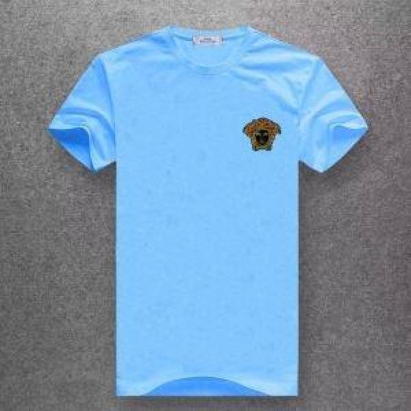 大人っぽいスタイルが完成 ヴェルサーチ2019春夏に人気のトレンド新作 VERSACE Tシャツ/ティーシャツ 多色可選_ヴェルサーチ VERSACE_ブランド コピー 激安(日本最大級)
