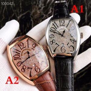 品質保証新作魅力的な腕時計ブラックブラウンFRANCK MU...