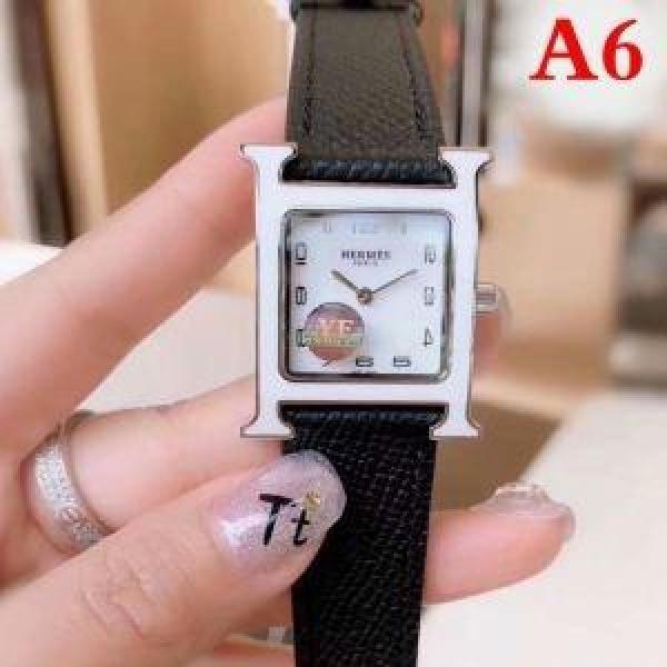 エルメス 腕時計 コピーHERMES品質保証お買い得ストリートアメカジウォッチ女性レザーベルト人気ブランドコピー