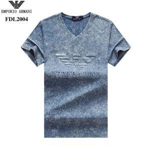 超激得正規品着回し力抜群ストリートシンプルデザインＴシャツ男性用４色展開ARMANIアルマーニ tシャツ 激安