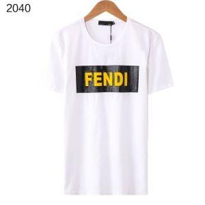 激安大特価安いカジュアル夏の必需品黒白ブルーグレーFENDIフェンディ tシャツ コピーオールシーズンルーズTシャツ