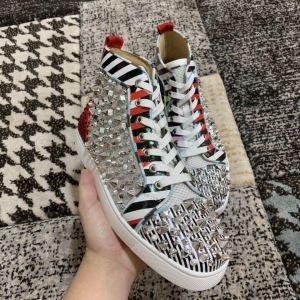 スニーカー、靴 大人のため上品 クリスチャンルブタン CHRISTIAN LOUBOUTIN 2019年トレンド情報 抜群なブランドプリント_クリスチャンルブタン CHRISTIAN LOUBOUTIN_ブランド コピー 激安(日本最大級)