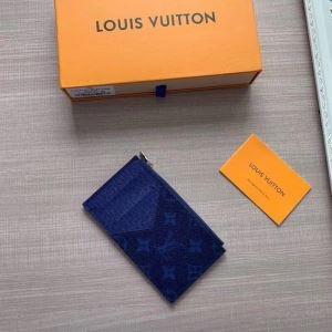 Louis Vuitton ルイヴィトン カードケース 春夏期間限定セール コピー モノグラム ホワイト ダークブルー メンズ 激安 M30270