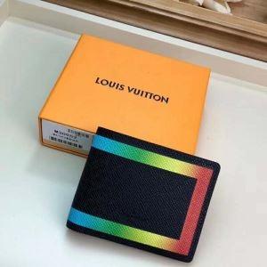 Louis Vuitton メンズ 二つ折り財布 ルイ ヴィトン コピー 激安 オシャレさんが必見！ 大人気 日常 ブラック 軽量