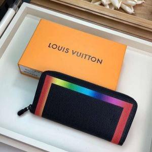 ルイ ヴィトン コピー 人気 メンズ ジップ長財布 2019春夏の定番新作 Louis Vuitton ファッション ブラック カーフスキン 最安値