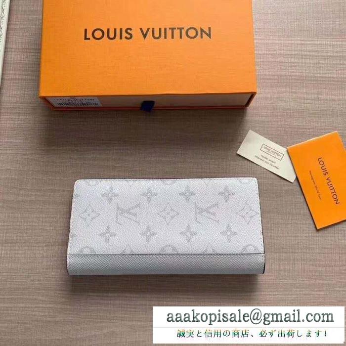 ルイ ヴィトン louis vuitton 長財布 メンズ 大容量 スーパーコピー 2019ssで人気の限定新作 ホワイト ダークブルー m30297