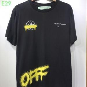 Off-White オフホワイト きれいめな印象で着こなし 半袖Tシャツ 2019ss先どりトレンド_Off-White オフホワイト_ブランド コピー 激安(日本最大級)