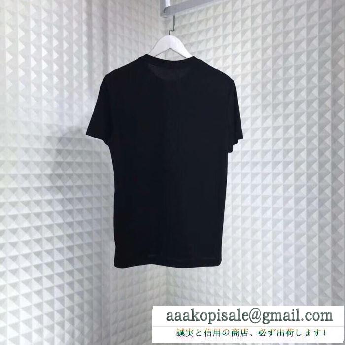 2019SSのファッション  ヴェルサーチ VERSA 半袖Tシャツ 着回し力抜群のシンプル