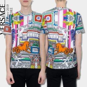 2019春夏の流行をチェック 半袖Tシャツ セレブや芸能人からも愛用 ヴェルサーチ VERSA_ヴェルサーチ VERSA_ブランド コピー 激安(日本最大級)