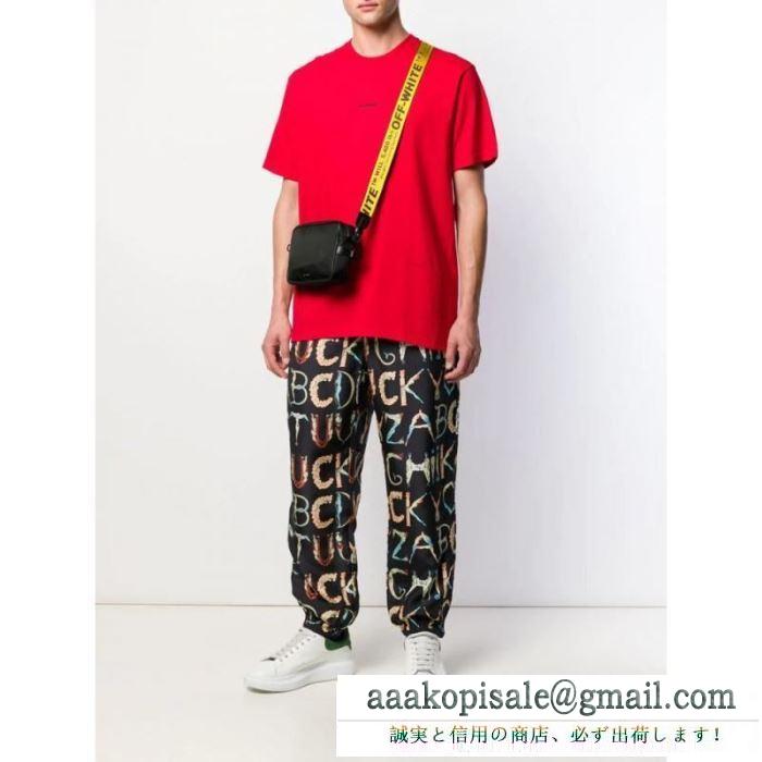 スエットパンツ 幅広い着ができる優れた 2019春夏は人気定番 upreme alphabet silk pant