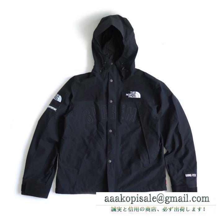 多色可選 ダスター コート ss19 supreme the north face tnf jacket 合わせると明るい印象 おしゃれな装い