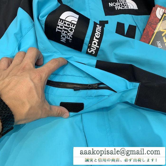 多色可選 ダスター コート ss19 supreme the north face tnf jacket 合わせると明るい印象 おしゃれな装い