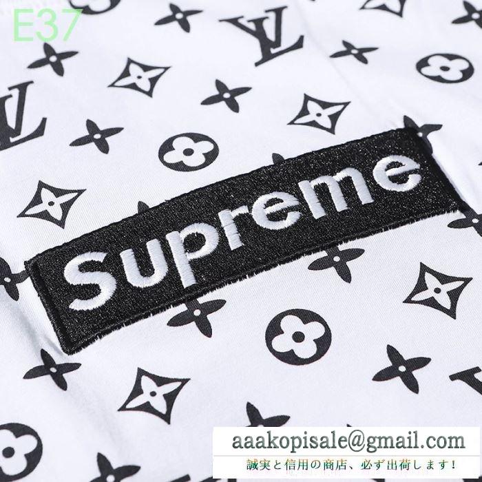 流行スタイル2019春夏新作 シュプリーム supreme スタイルup効果ありシャツ/半袖 4色可選