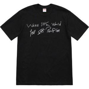 SUPREME Buju Banton Wake The World Tee シャツ/半袖 2色可選 2019春夏のトレンド新商品_シュプリーム SUPREME_ブランド コピー 激安(日本最大級)