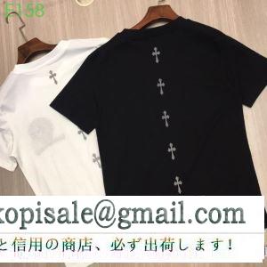 2019年SSトレンド新品登場 クロムハーツ chrome hearts 半袖tシャツ 2色可選 男女兼用 夏の定番スタイルをアップ