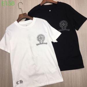 2019年SSトレンド新品登場 クロムハーツ CHROME HEARTS 半袖Tシャツ 2色可選 男女兼用 夏の定番スタイルをアップ_クロムハーツ CHROME HEARTS_ブランド コピー 激安(日本最大級)