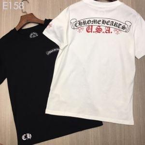 クロムハーツ CHROME HEARTS 半袖Tシャツ 2色可選 男女兼用 春夏新作2019流行り 今すぐ買えちゃう！新着_クロムハーツ CHROME HEARTS_ブランド コピー 激安(日本最大級)