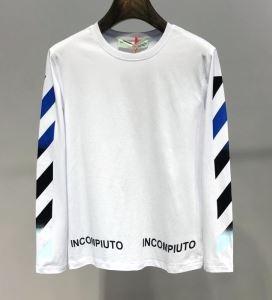 長袖Tシャツ 2色可選 新品は継続して大人気 2019春夏トレンドカラー Off-White オフホワイト_Off-White オフホワイト_ブランド コピー 激安(日本最大級)