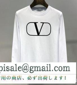 長袖Tシャツ 2色可選 ヴァレンティノ valentino 期間限定、お得に買うべき 夏の注目2019ブランド新作