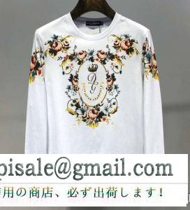 ドルチェ＆ガッバーナ dolce&gabbana 長袖tシャツ 2色可選 2019年春夏コレクションに見る 春夏トレンド先取り