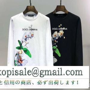 流行スタイル2019春夏新作 ドルチェ＆ガッバーナ dolce&gabbana 長袖tシャツ 2色可選 期間限定、お得に買うべき