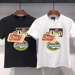 半袖Tシャツ 2019年春夏コレクションに見る 2色可選 セレブも夢中ブランド新作 ディースクエアード 春夏トレンド先取り DSQUARED2_ディースクエアード DSQUARED7_ブランド コピー 激安(日本最大級)
