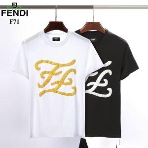 春夏トップス最新情報をチェック 半袖Tシャツ 2019トレンド感満載なアイテム 2色可選 夏おしゃれを先取り フェンディ FENDI人気を抑えて新品_フェンディ FENDI_ブランド コピー 激安(日本最大級)