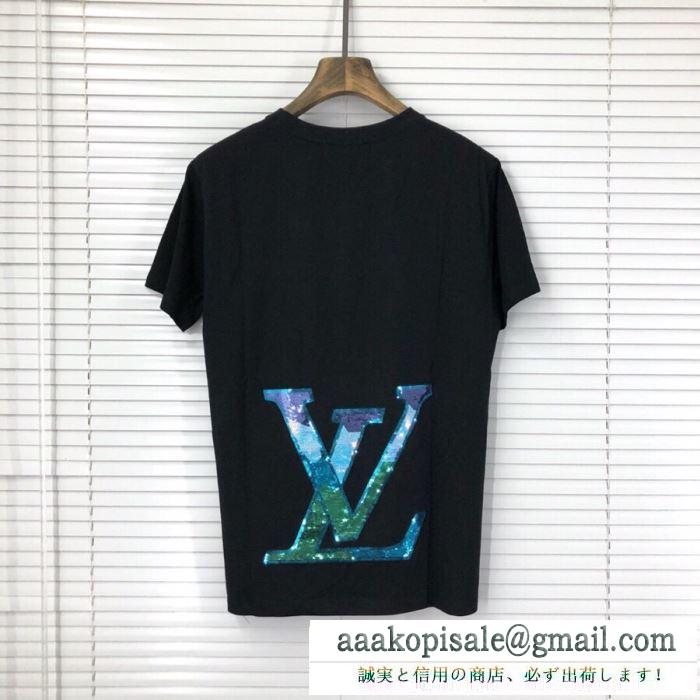 2019春夏の必須アイテム tシャツ/半袖 2色可選 ルイ ヴィトントレン louis vuitton オシャレスタイルは今季も