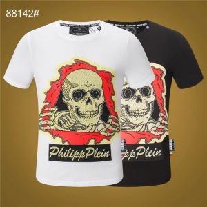 夏らしい季節感 Tシャツ/半袖 PHILIPP PLEIN 今流行りの最新コレクション 2色可選フィリッププレイン 2019SS_フィリッププレイン PHILIPP PLEIN_ブランド コピー 激安(日本最大級)