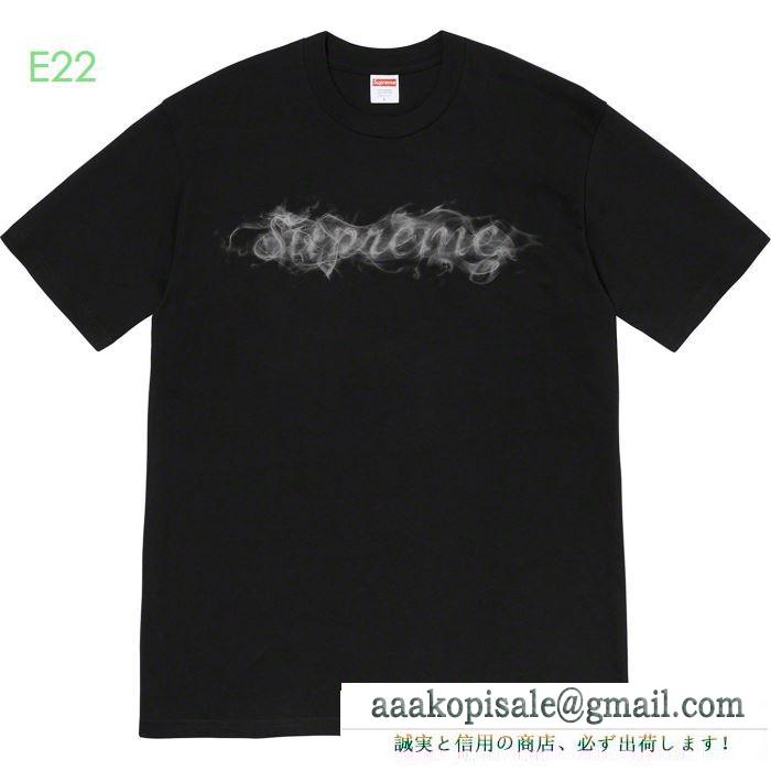 じわじわと人気上昇中!2色可選 2019秋に注目したい tシャツ/半袖 supreme 19fw smoke tee さわやかに新品おすすめ