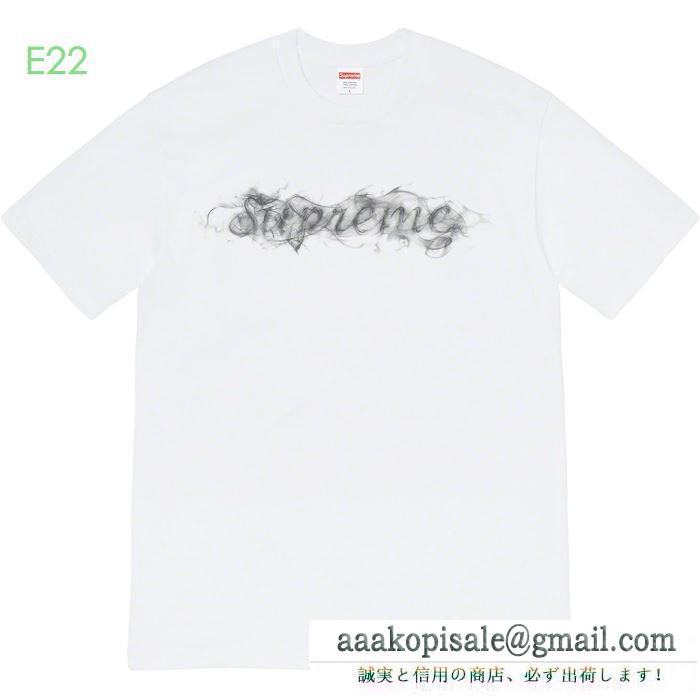 じわじわと人気上昇中!2色可選 2019秋に注目したい tシャツ/半袖 supreme 19fw smoke tee さわやかに新品おすすめ