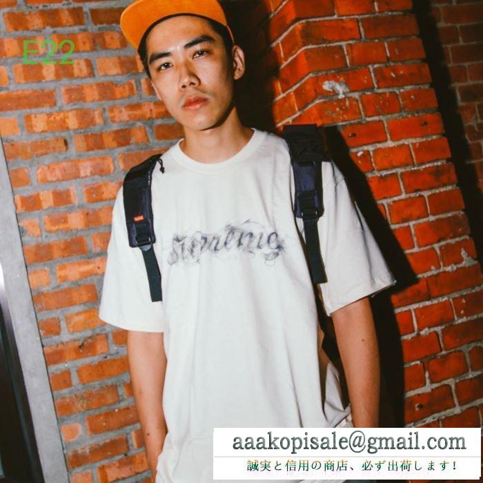 じわじわと人気上昇中!2色可選 2019秋に注目したい tシャツ/半袖 supreme 19fw smoke tee さわやかに新品おすすめ