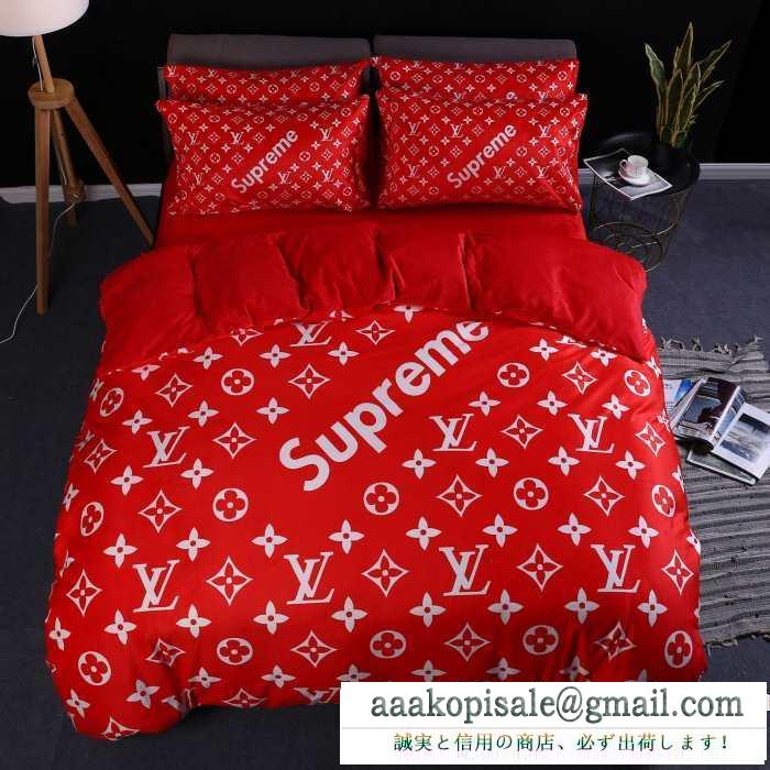 ほっこりと温かみのある雰囲気に シュプリーム supreme 寝具4点セット 2019秋冬の必需品
