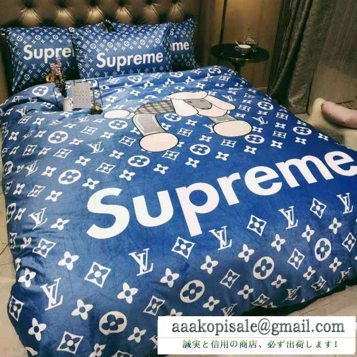 寝具4点セット2019年秋冬最新のトレンド 寒い季節の王道アイテム シュプリーム supreme