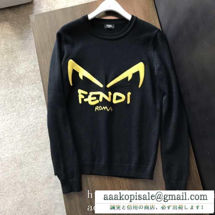 フェンディ fendi プルオーバーパーカー 2色可選 冬ファッションの定番 2019秋冬におすすめ着こなし