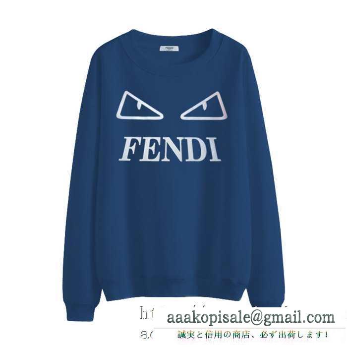 プルオーバーパーカー 多色可選 2019年秋冬最新のトレンド 簡単にトレンド感のある フェンディ fendi