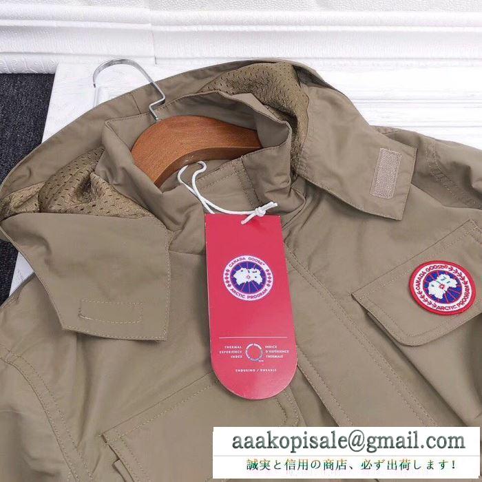 ナチュラルコーデに使いやすい  多色可選 カナダグース ほっこりと温かみのある雰囲気に  Canada Goose ハーフコート 冬コーデが華やぐ本命