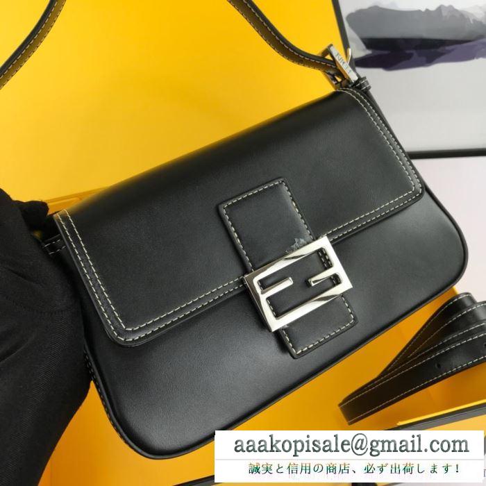 フェンディ fendi ハンドバッグ 2色可選 上品な秋冬コーデに仕上げる 2019秋冬におすすめ着こなし