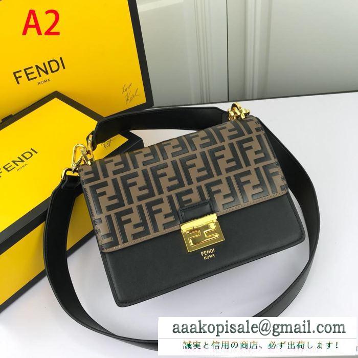 2019年秋冬最新のトレンド 冬で可愛くて楽チンな人気アイテム フェンディ fendi 斜め掛けバッグ 4色可選