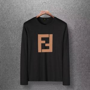 4色可選 長袖Tシャツ 秋冬おしゃれをより楽しませる 2019秋冬の必需品 フェンディ FENDI_フェンディ FENDI_ブランド コピー 激安(日本最大級)