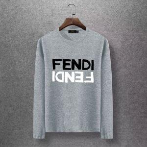 今年の秋冬のトレンドも意識 2019秋冬におすすめ着こなし フェンディ FENDI 長袖Tシャツ 4色可選_フェンディ FENDI_ブランド コピー 激安(日本最大級)