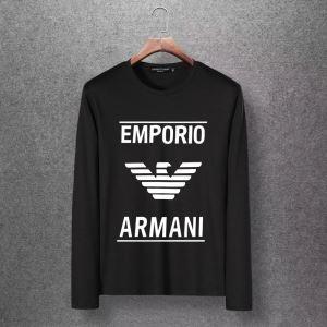 アルマーニ ARMANI 長袖Tシャツ 多色可選 2019秋冬の必需品 季節感溢れる秋らしいコーデ_アルマーニ ARMANI_ブランド コピー 激安(日本最大級)