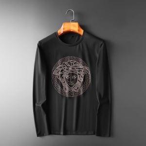 長袖Tシャツ 2色可選 ヴェルサーチ VERSACE 秋を感...